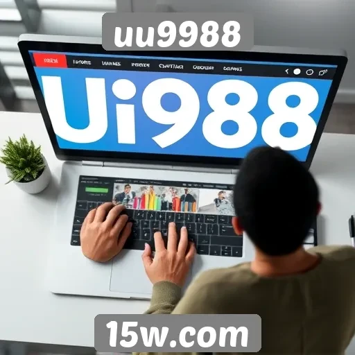 Análise da interface do site uu9988