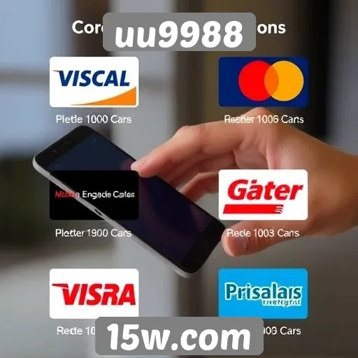 Métodos de pagamento aceitos no uu9988