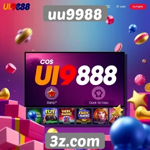 Usabilidade e design do site uu9988 para jogadores
